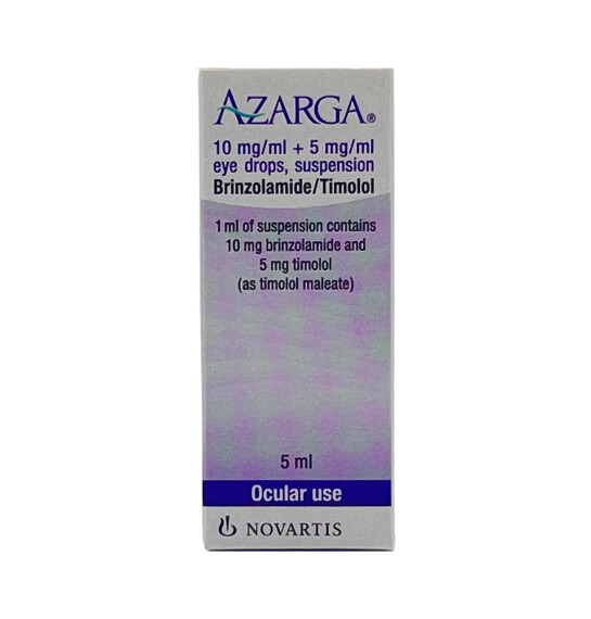Azarga 10/5 mg 5 ml göz damlası - 