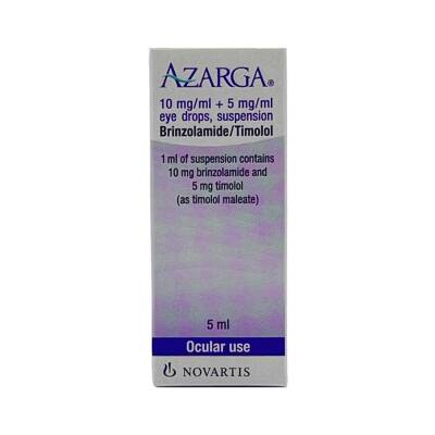 Azarga 10/5 mg 5 ml göz damlası - 