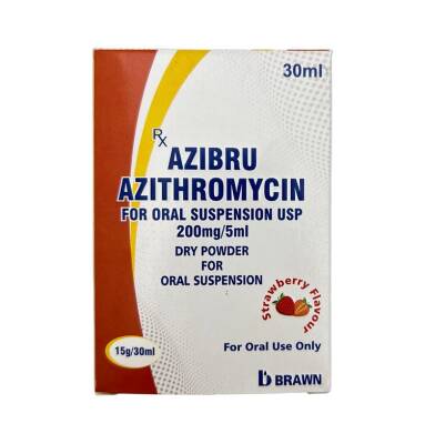 AZIBRU 200/5MG 30ML SUSP - 