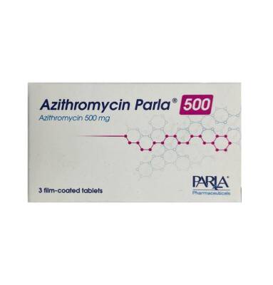 Azitromisin 500 mq N3 kapsul (Parla) - 