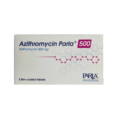 Azitromisin 500 mq N3 kapsul (Parla) - 