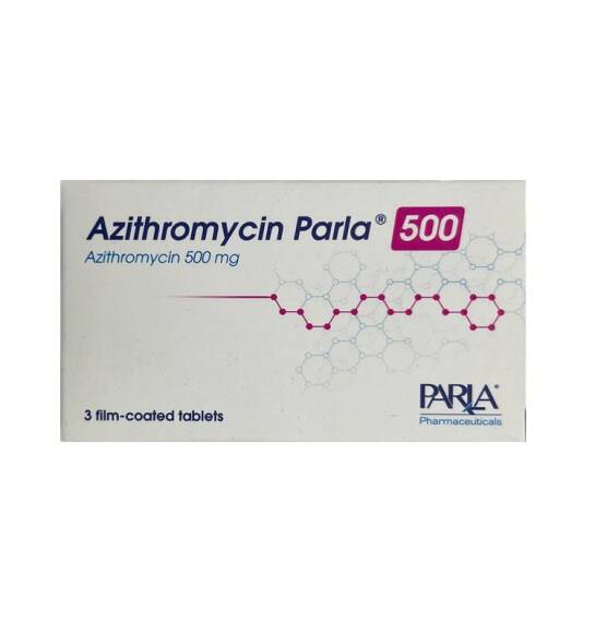 Azitromisin 500 mq N3 kapsul (Parla) - 1