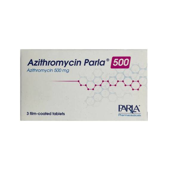 Azitromisin 500 mq N3 kapsul (Parla) - 1