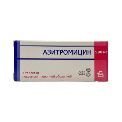 Azitromisin 500 mq N3 tb - 
