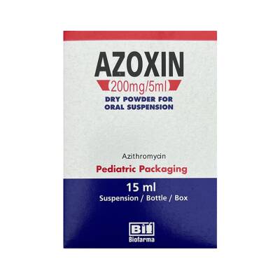 AZOKSIN 200/5MG 15ML SUSP