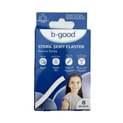 B-GOOD B1006 STERIL SERIT PLASTIR N8 - B-GOOD