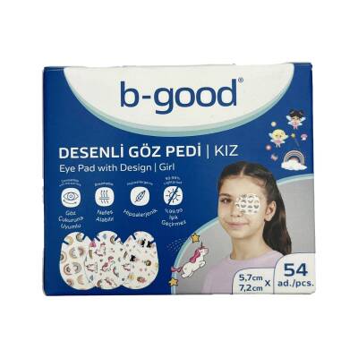 B-GOOD B6707K DESENLI GOZ PEDI KIZ N54 - B-GOOD