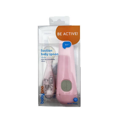 BABYONO 1461/01 SUCTION BABY SPOON - BABYONO