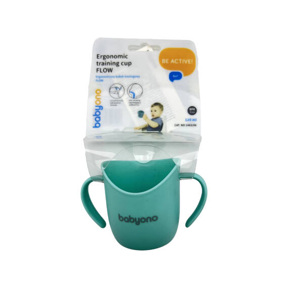 BABYONO 1463/06 ERGONOMIC TRANING CUP FLOW - 1