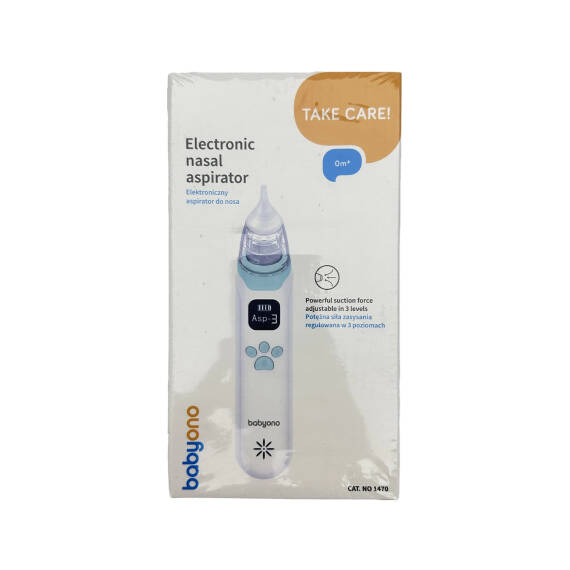 BABYONO 1470/01 ELECTRONIC NASAL ASPIRATOR - 1