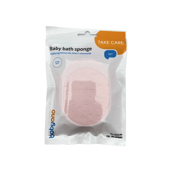 BABYONO 1640/01 BABY BATH SPONGE 1M+ - 1