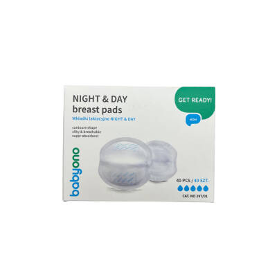 BABYONO 297/01 NIGHT DAY BREAST PADS