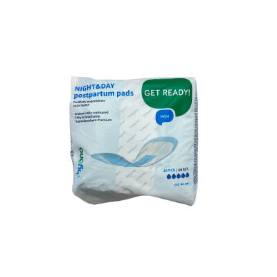 BABYONO 599 NIGHT DAY POSTPARTUM PADS N10