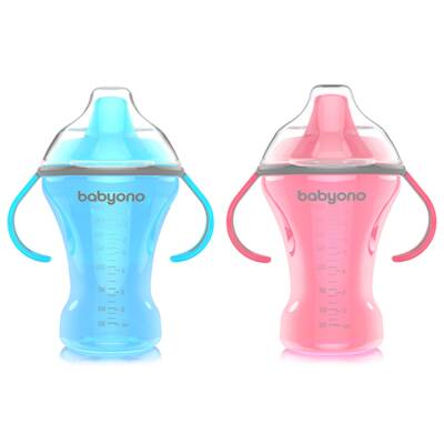 Babyono Axıtmayan qulplu fincan 260 ml - BABYONO