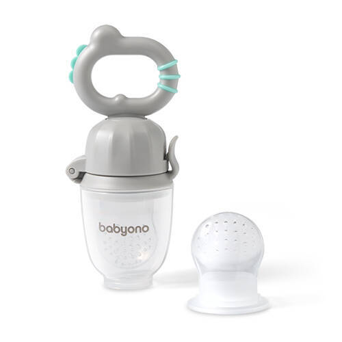 Babyono Dino diş qaşıyıcı və qidalanma qabı 6 ay+ - 1