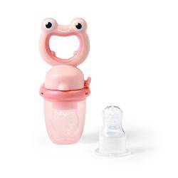 Babyono Frog diş qaşıyıcı və qidalanma qabı 6 ay+ - 1