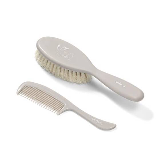Babyono Natural Super Soft Bristle daraq-fırça dəsti - 1