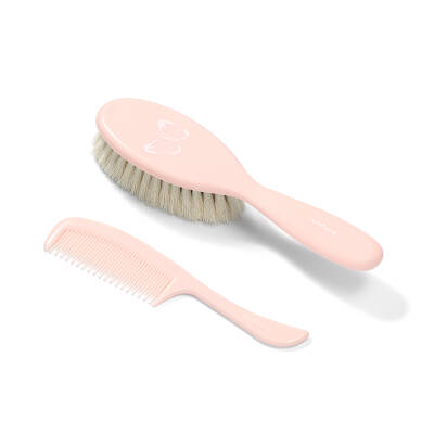 Babyono Natural Super Soft Bristle daraq-fırça dəsti - BABYONO