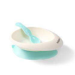 Babyono qaşıqlı yapışqanlı yemək qabı - 1