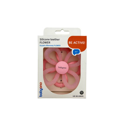 BABYONO SILICONE TEETHER FLOWER 1596/01