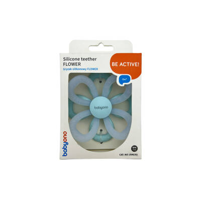 BABYONO SILICONE TEETHER FLOWER 1596/02
