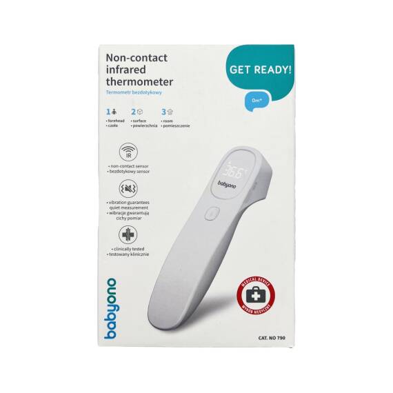 BABYONO 790/JXB-311 NON CONTACT INFRARED THERMOMETR NATURAL NURSING - 1