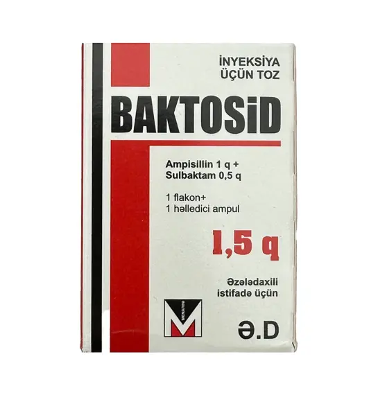 Baktosid 1,5 mq ampula - 1