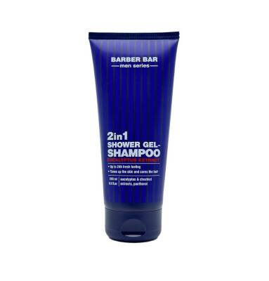 Barber.Bar 2si 1 də şampun və duş geli 200 ml - 