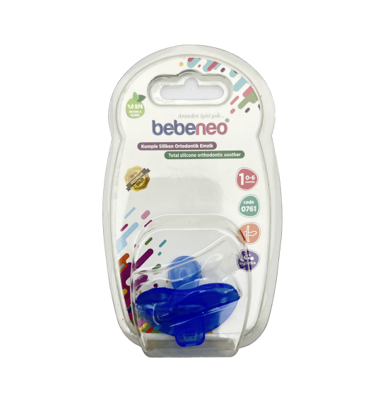 Bebeneo Damaqlı,Tam silikon 0-6 ay əmzik N1 - 1