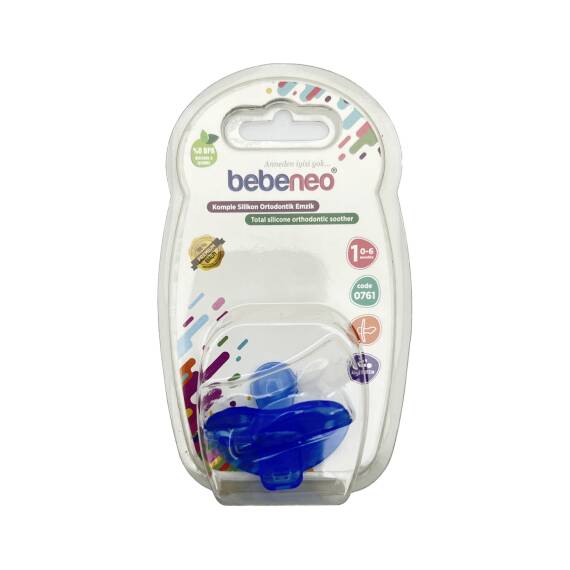 Bebeneo Damaqlı,Tam silikon 0-6 ay əmzik N1 - 1