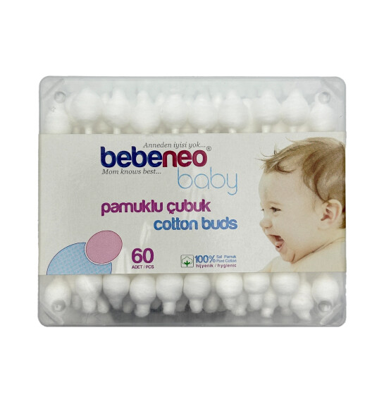 Bebeneo pambıq qulaq çöpü silindir N60 - BEBE NEO