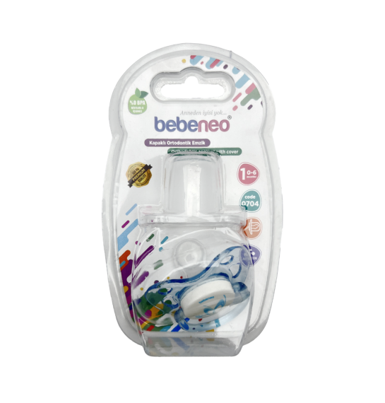 Bebeneo Qapaqlı,Damaqlı,Şəffaf 0-6 ay əmzik N1 - 1