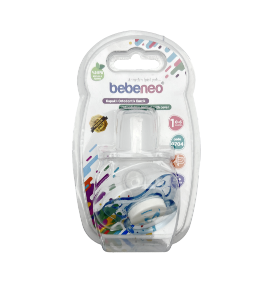 Bebeneo Qapaqlı,Damaqlı,Şəffaf 0-6 ay əmzik N1 - 1
