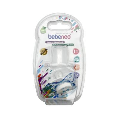Bebeneo Qapaqlı,Damaqlı,Şəffaf 0-6 ay əmzik N1 - BEBE NEO