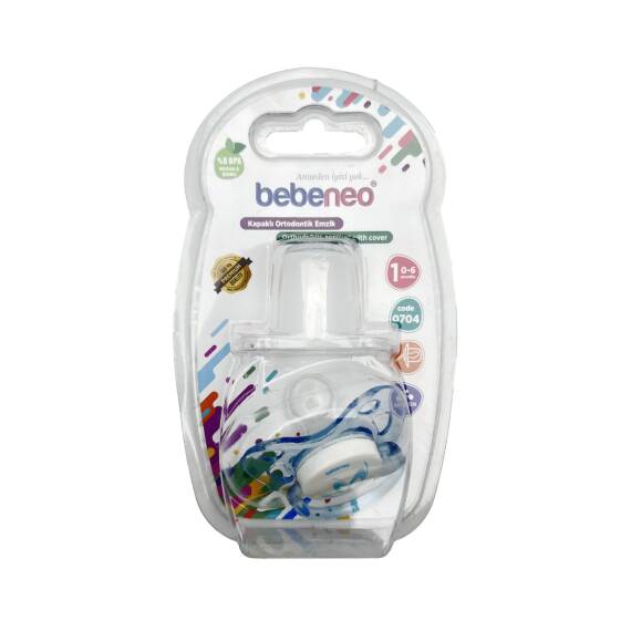 Bebeneo Qapaqlı,Damaqlı,Şəffaf 0-6 ay əmzik N1 - 1