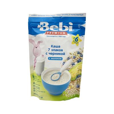 Bebi 7 dənli taxıl və qaragilə sıyıq 200 qr - BEBI