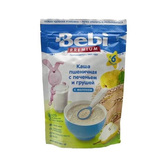 Bebi buğda unu, peçenye və armud sıyıq 200 qr - 1