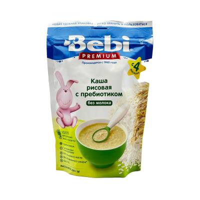 Bebi düyü və probiotikli sıyıq 200 qr - BEBI