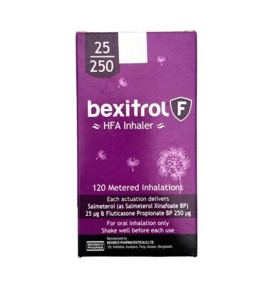 Beksitrol-F 25/250 mkq 120 doz - 