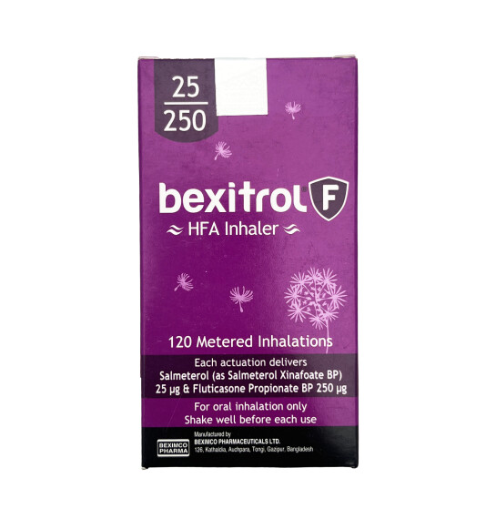 Beksitrol-F 25/250 mkq 120 doz - 