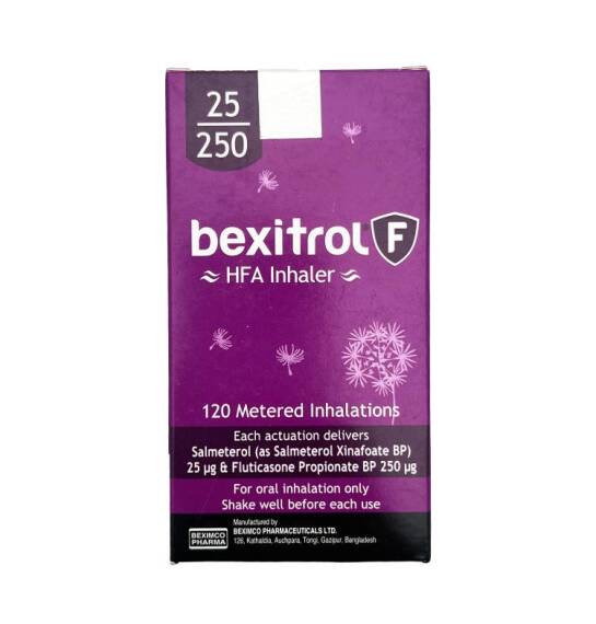 Beksitrol-F 25/250 mkq 120 doz - 1
