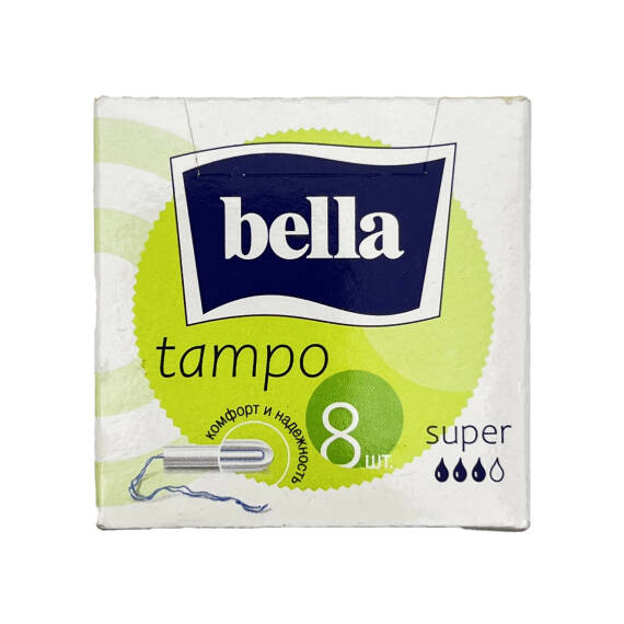 Bella 0331 Super N8 Tampon - 1