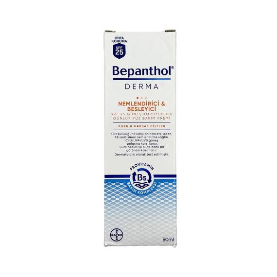 BEPANTHOL DERMA NEMLENDIRICI BAKIM KREMI SPF25 50ML 8786/8908 - 1