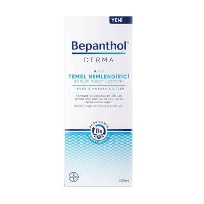 Bepantol quru və həssas dərilər üşün losyon 200 ml - BEPANTHOL