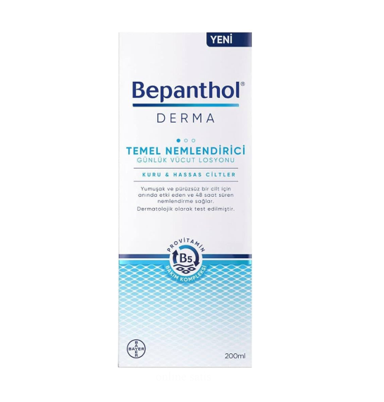 Bepantol quru və həssas dərilər üşün losyon 200 ml - 1
