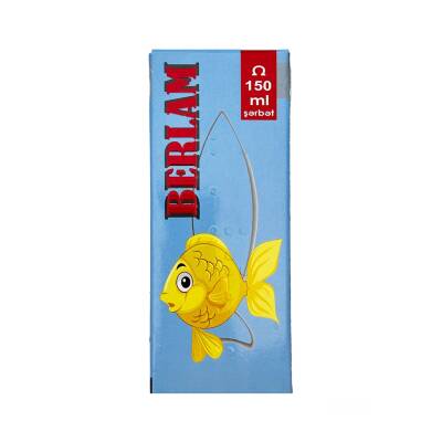 Berlam fish oil 150 ml sirop - 