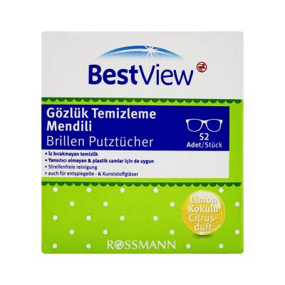 BEST VIEW N52 GOZLUK TEMIZLEME MENDILI - 