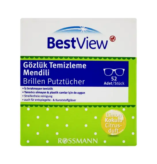 BEST VIEW N52 GOZLUK TEMIZLEME MENDILI - 1