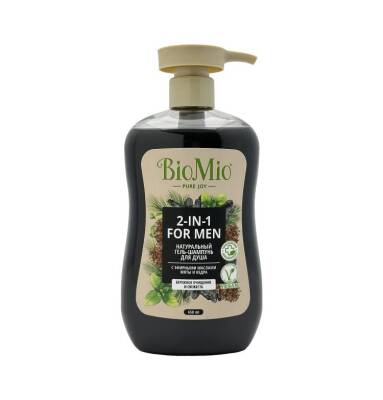 Bio Mio For Men 2 in 1-saç və bədən üçün şampun 650 ml - BIOMIO