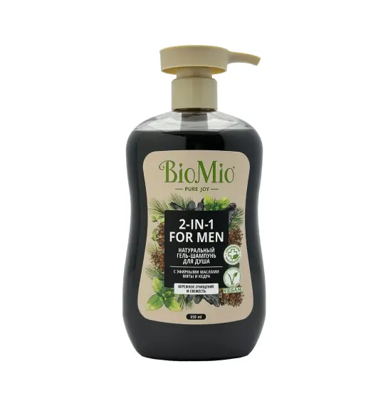 Bio Mio For Men 2 in 1-saç və bədən üçün şampun 650 ml - 1